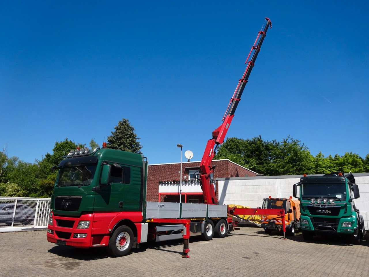 MAN 26.480 TGX + MKG HLK531 Kran +Lift-Lenkachse - Tovornjak z dvigalom: slika 4 MAN 26.480 TGX + MKG HLK531 Kran +Lift-Lenkachse - Tovornjak z dvigalom: slika 4