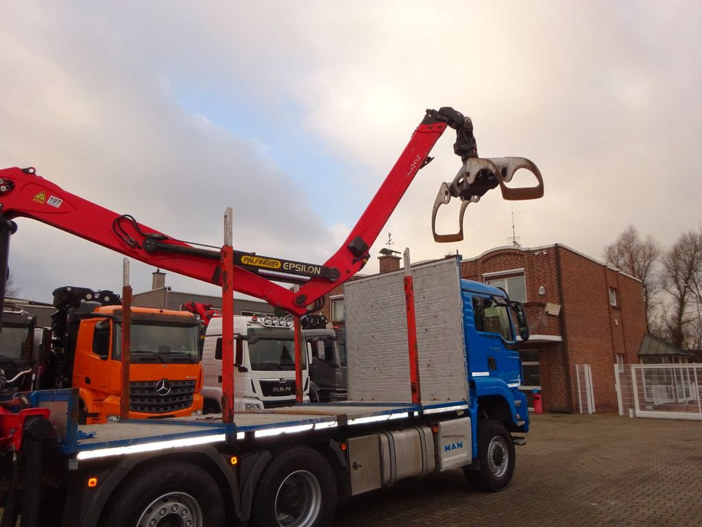 MAN 28.500 TGS mit EPSILON-Kran+Achleitner Anhänger MAN 28.500 TGS Allrad. HOLZZUG EPSILON-Kran GREIFER - Tovornjak za prevoz lesa, Tovornjak z dvigalom: slika 5 MAN 28.500 TGS mit EPSILON-Kran+Achleitner Anhänger MAN 28.500 TGS Allrad. HOLZZUG EPSILON-Kran GREIFER - Tovornjak za prevoz lesa, Tovornjak z dvigalom: slika 5