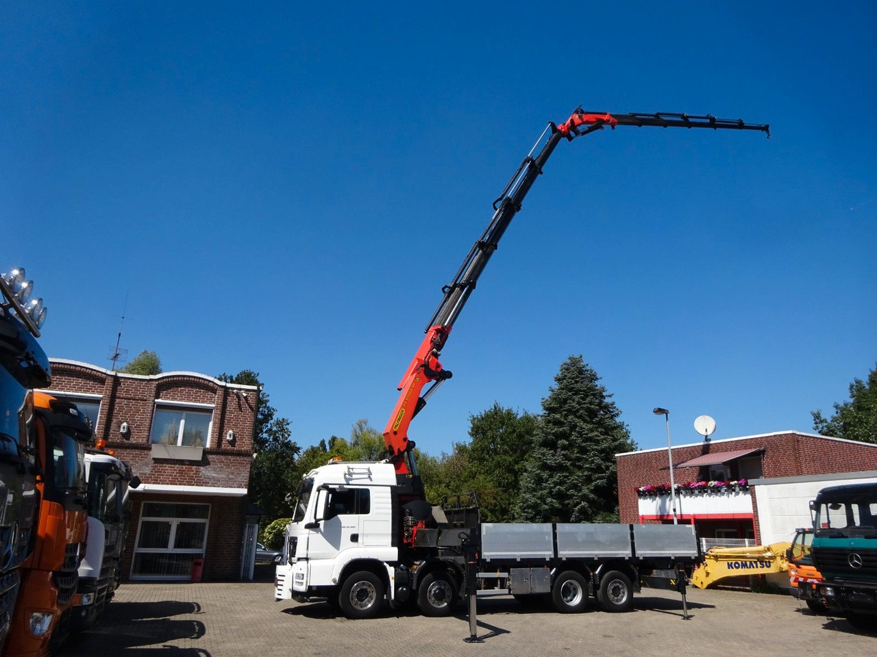 MAN 35.480 HYDRO TGS Pritsche + PK 65002 Kran 8x2-4 - Tovornjak z dvigalom: slika 3 MAN 35.480 HYDRO TGS Pritsche + PK 65002 Kran 8x2-4 - Tovornjak z dvigalom: slika 3