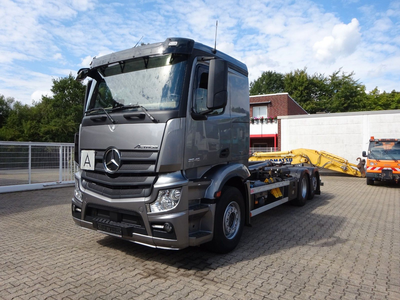 Mercedes-Benz 2545 Actros MEILLER Abroller +Lift-Lenkachse - Kotalni prekucni tovornjak: slika 2 Mercedes-Benz 2545 Actros MEILLER Abroller +Lift-Lenkachse - Kotalni prekucni tovornjak: slika 2