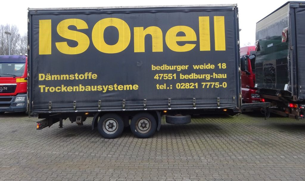 NSD Tandem Anhänger Plane + Spriegel +2 Achsen NSD Tandem Anhänger Plane + Spriegel +2 Achsen - Prikolica: slika 1 NSD Tandem Anhänger Plane + Spriegel +2 Achsen NSD Tandem Anhänger Plane + Spriegel +2 Achsen - Prikolica: slika 1