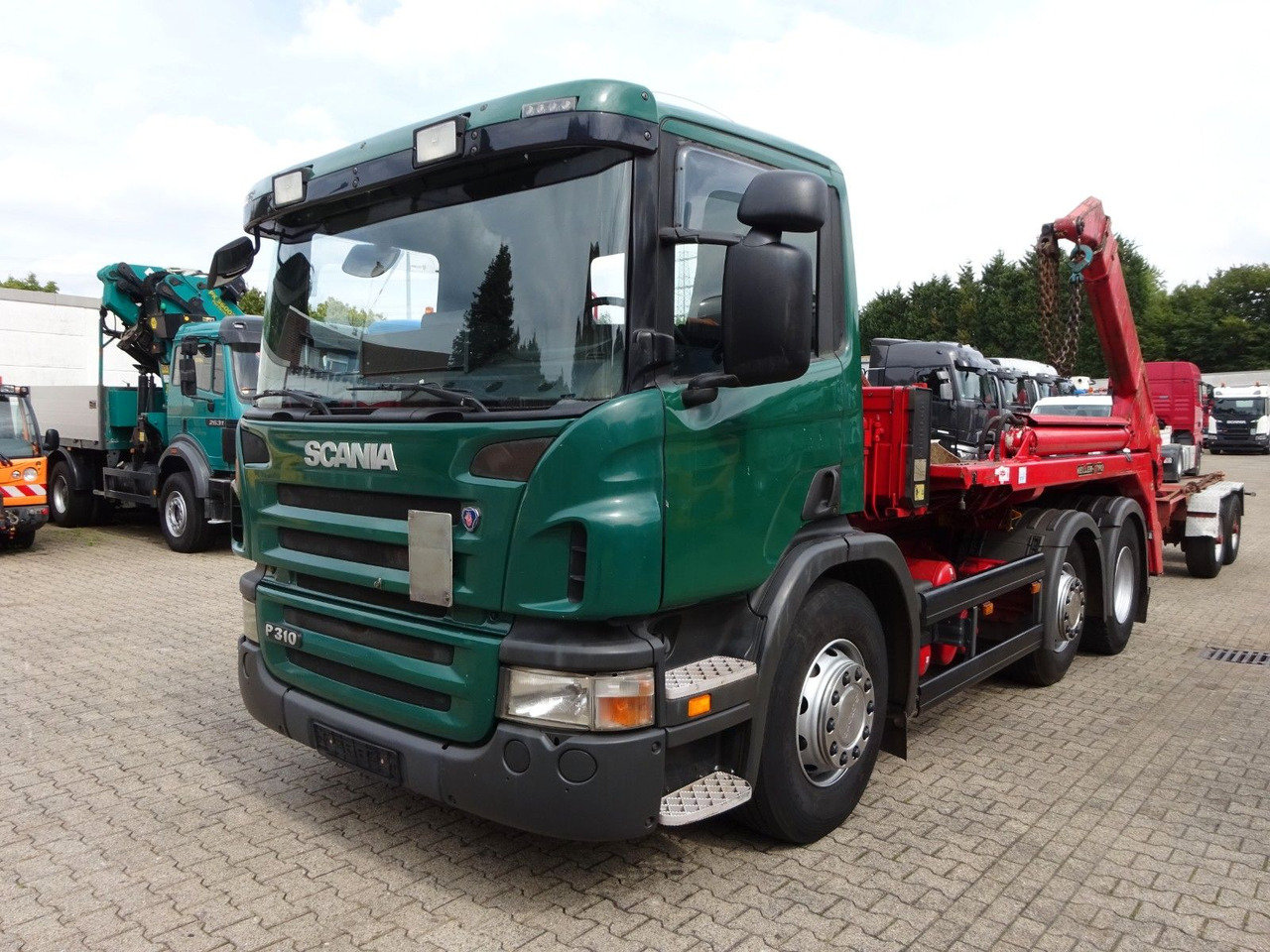 Scania P310 Absetzkipper MEILLER mit Lift+Lenkachse 6x2 - Tovornjak prekucnik: slika 1 Scania P310 Absetzkipper MEILLER mit Lift+Lenkachse 6x2 - Tovornjak prekucnik: slika 1