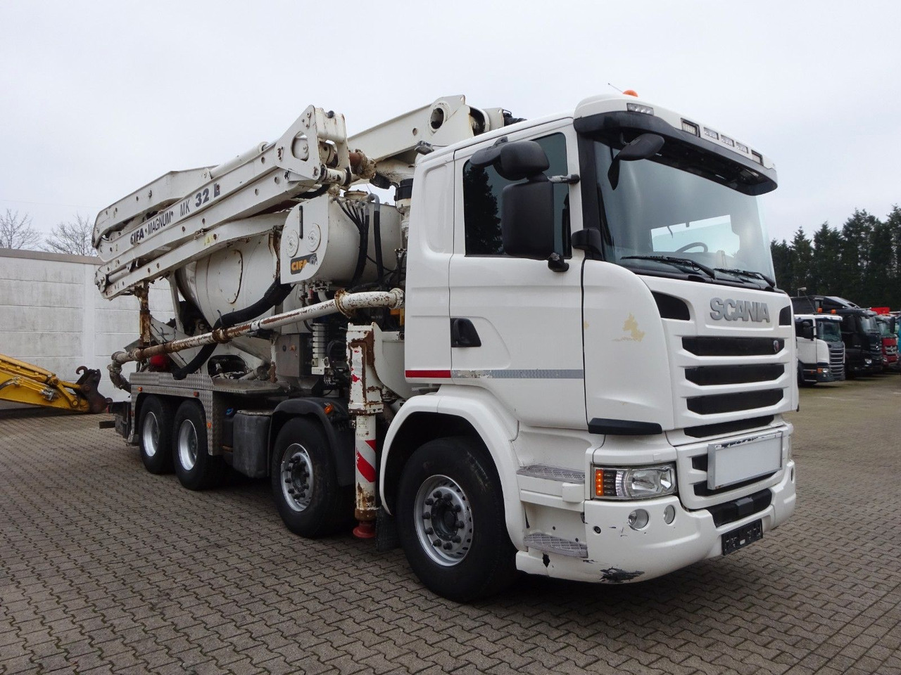 Scania PUMI CIFA 32 Meter 4 Knick. Scania PUMI CIFA 32 Meter 4 Knick. - Črpalka za beton: slika 1 Scania PUMI CIFA 32 Meter 4 Knick. Scania PUMI CIFA 32 Meter 4 Knick. - Črpalka za beton: slika 1