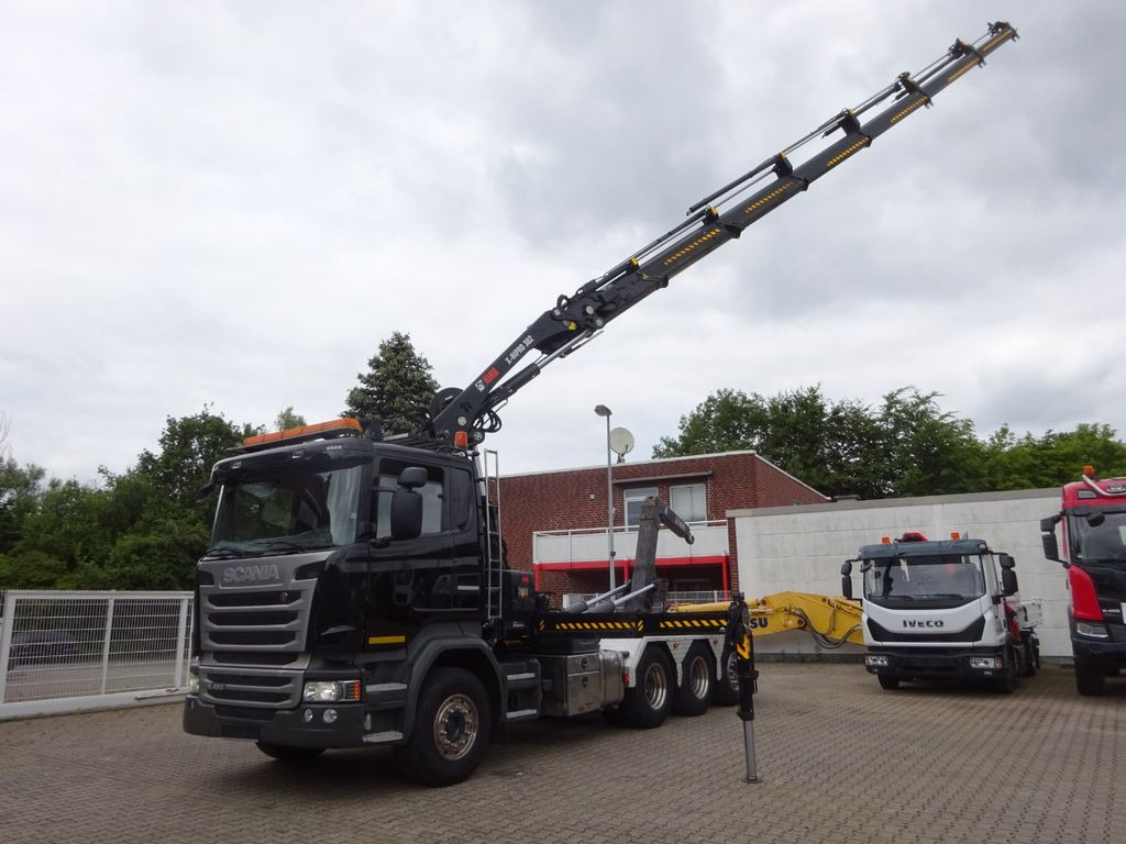 Scania R490 Abroller + HIAB 302E-6 Bj.2021 !Kran TRIDEM - Tovornjak z dvigalom, Kotalni prekucni tovornjak: slika 4 Scania R490 Abroller + HIAB 302E-6 Bj.2021 !Kran TRIDEM - Tovornjak z dvigalom, Kotalni prekucni tovornjak: slika 4