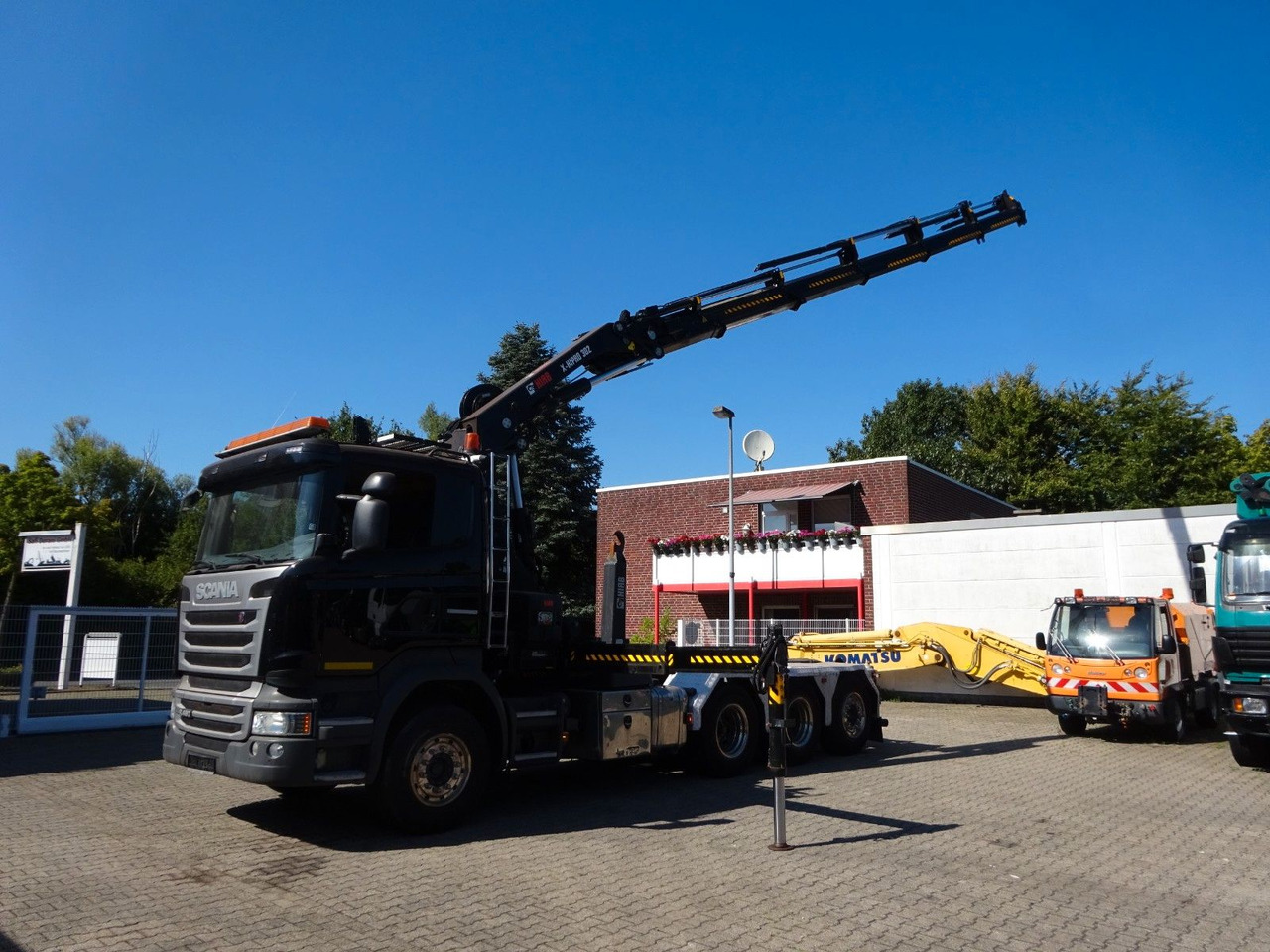 Scania R490 Abroller + HIAB 302E-6 Bj.2021 !Kran TRIDEM Scania R490 Abroller + HIAB 302E-6 Bj.2021 !Kran TRIDEM - Kotalni prekucni tovornjak, Tovornjak z dvigalom: slika 3 Scania R490 Abroller + HIAB 302E-6 Bj.2021 !Kran TRIDEM Scania R490 Abroller + HIAB 302E-6 Bj.2021 !Kran TRIDEM - Kotalni prekucni tovornjak, Tovornjak z dvigalom: slika 3
