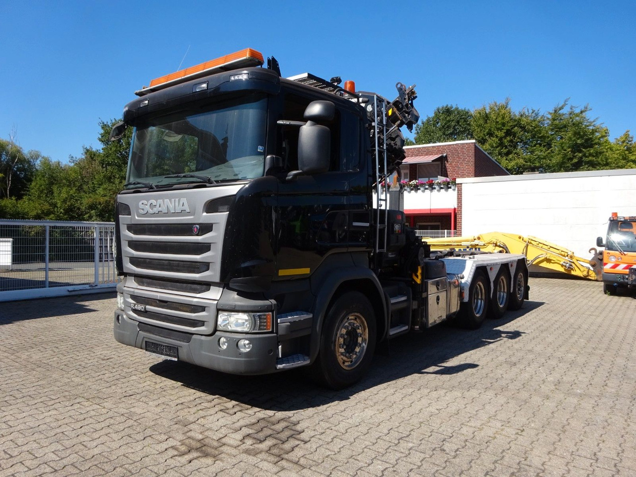 Scania R490 Abroller + HIAB 302E-6 Bj.2021 !Kran TRIDEM Scania R490 Abroller + HIAB 302E-6 Kran *BJ 2021* - Tovornjak z dvigalom, Kotalni prekucni tovornjak: slika 5 Scania R490 Abroller + HIAB 302E-6 Bj.2021 !Kran TRIDEM Scania R490 Abroller + HIAB 302E-6 Kran *BJ 2021* - Tovornjak z dvigalom, Kotalni prekucni tovornjak: slika 5