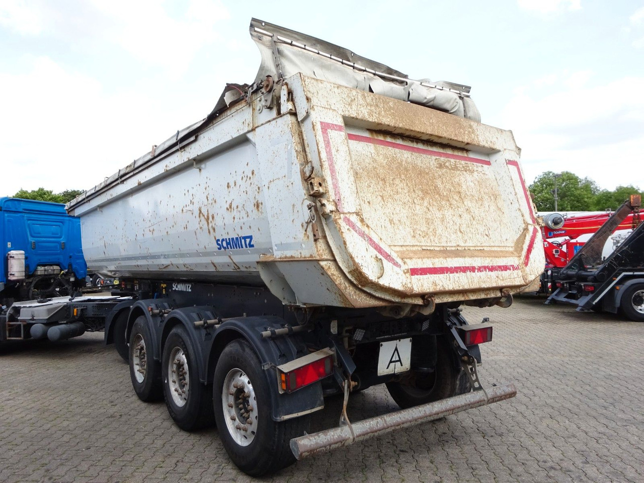 Schmitz Cargobull SGF S3 Kipp Auflieger Mulde mit 3 Achsen - Kiper polprikolica: slika 3 Schmitz Cargobull SGF S3 Kipp Auflieger Mulde mit 3 Achsen - Kiper polprikolica: slika 3
