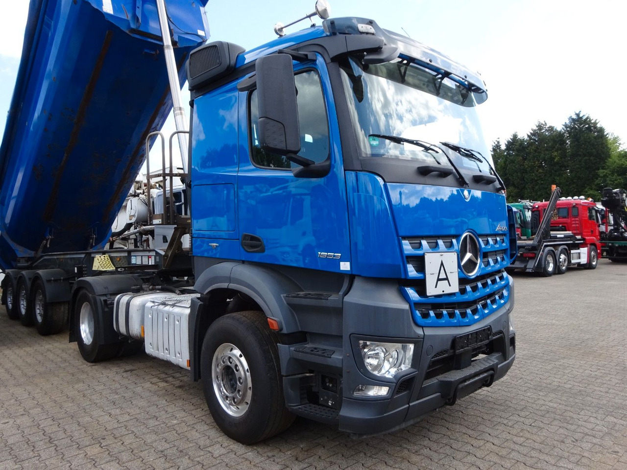 Vlačilec Mercedes-Benz 1853 Arocs SZM mit Kipperpumpe: slika 7
