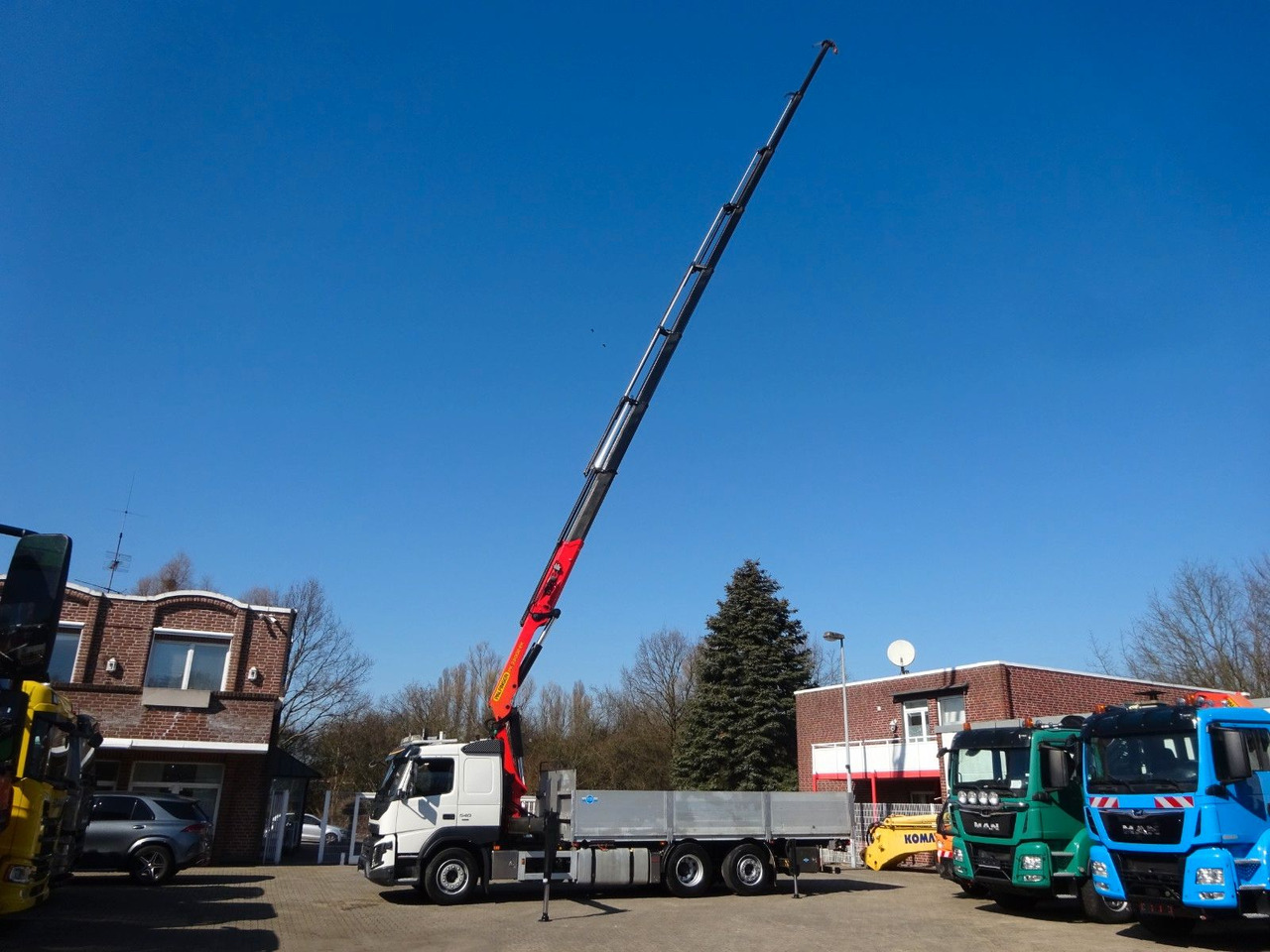 Volvo FMX 540 Pritsche + PK 33002 Kran 6x2 - Tovornjak z dvigalom: slika 3 Volvo FMX 540 Pritsche + PK 33002 Kran 6x2 - Tovornjak z dvigalom: slika 3