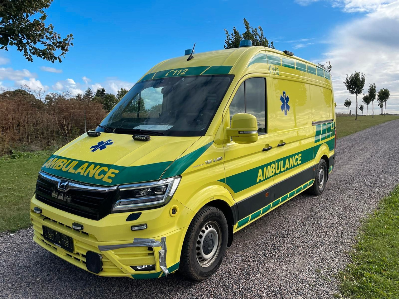 MAN TGE 4.180 Ambulance * 29 400 € netto *RESERVED - Reševalno vozilo: slika 1 MAN TGE 4.180 Ambulance * 29 400 € netto *RESERVED - Reševalno vozilo: slika 1