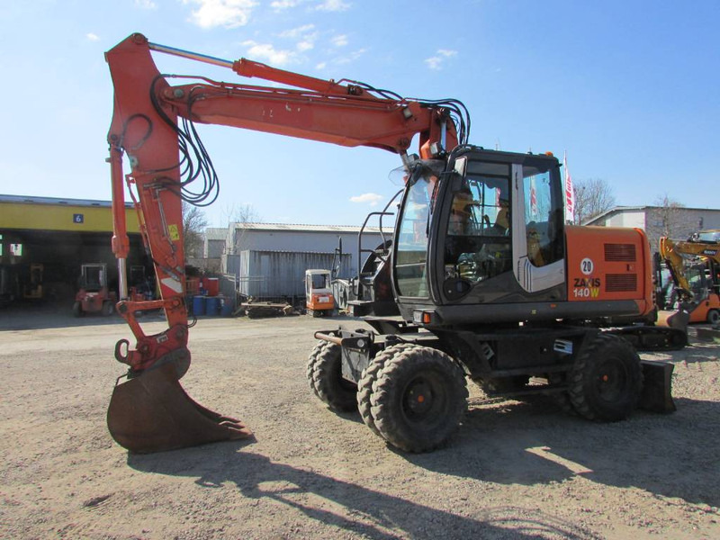 Hitachi ZX 140 W-3 Mobilbagger 45.000 EUR / Klima - Bager na kolesih: slika 1 Hitachi ZX 140 W-3 Mobilbagger 45.000 EUR / Klima - Bager na kolesih: slika 1