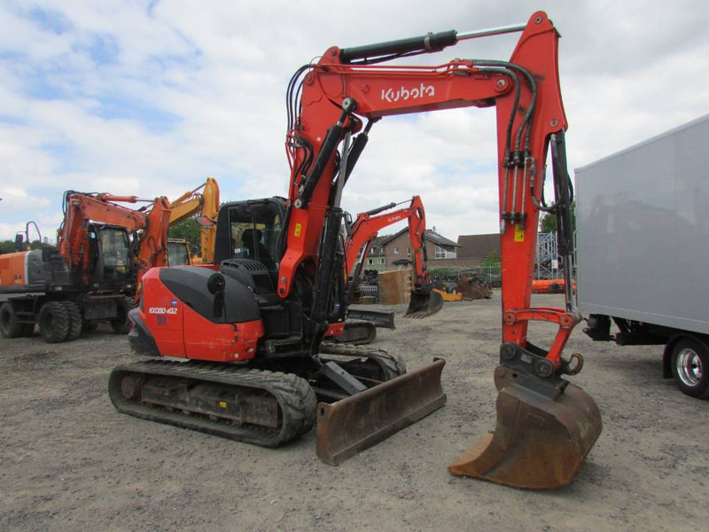 Kubota KX 080-4 alpha 2 Minibagger 47.500 EUR / AC Klima - Mini bager: slika 4 Kubota KX 080-4 alpha 2 Minibagger 47.500 EUR / AC Klima - Mini bager: slika 4