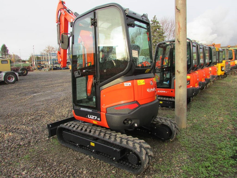Kubota U 27-4 HI Minibagger 36.500 EUR - Mini bager: slika 4 Kubota U 27-4 HI Minibagger 36.500 EUR - Mini bager: slika 4