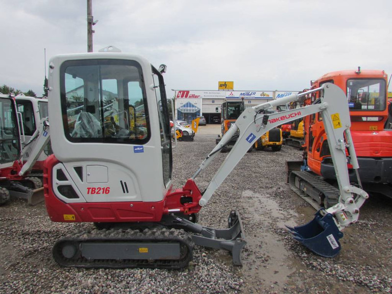 Takeuchi TB 216 V3 Minibagger 26.500 EUR - Mini bager: slika 4 Takeuchi TB 216 V3 Minibagger 26.500 EUR - Mini bager: slika 4