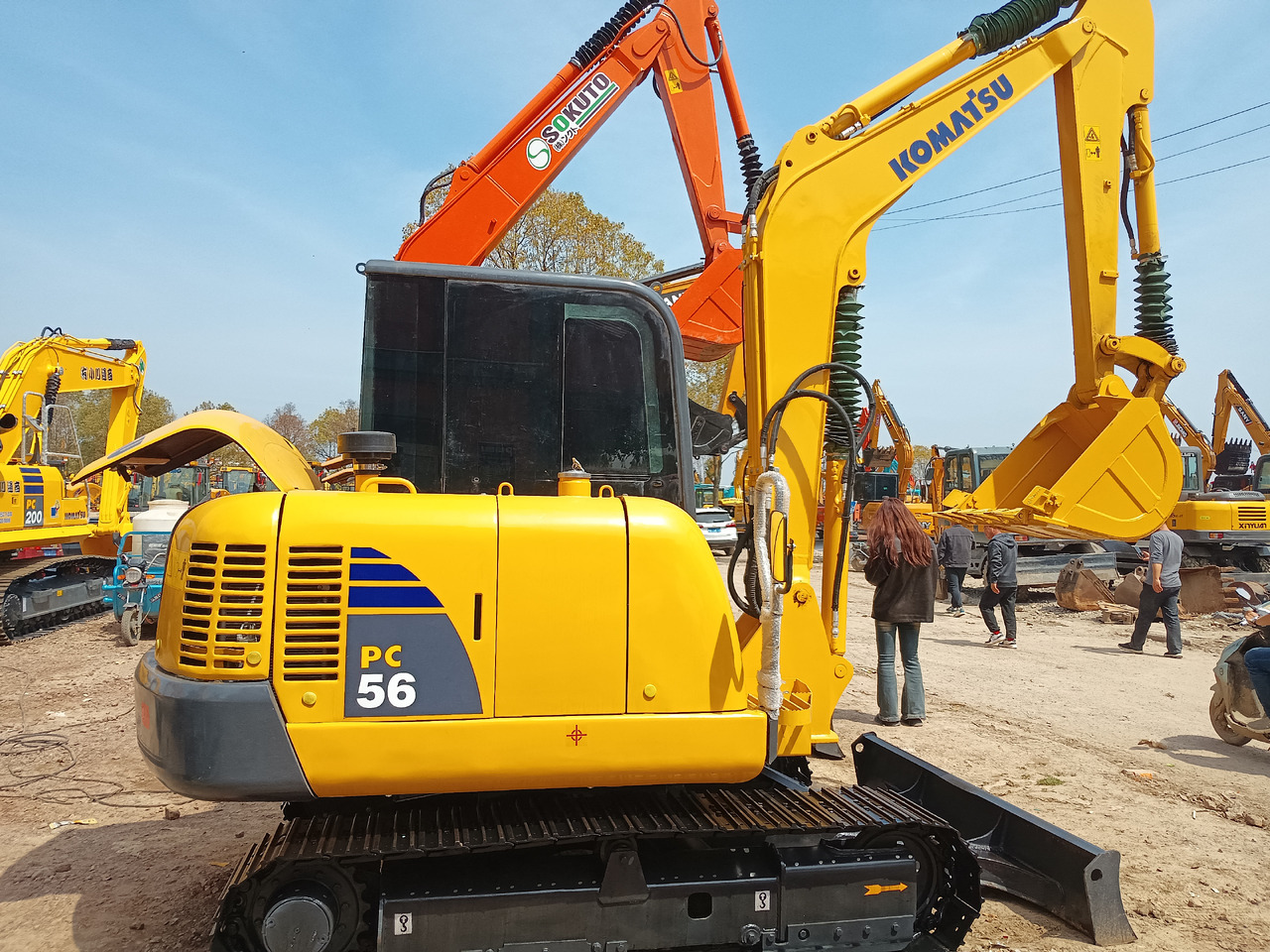 KOMATSU PC56-3 - Mini bager: slika 3 KOMATSU PC56-3 - Mini bager: slika 3