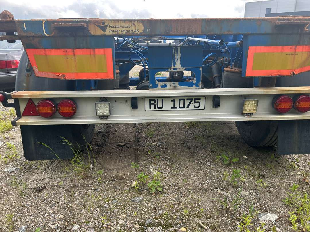 2004 Container-henger TURBO`HOET CONTAINERSEMITRAILER EU-godkjent - Kontejnerska polprikolica/ Polprikolica z zamenljivim tovoriščem: slika 5 2004 Container-henger TURBO`HOET CONTAINERSEMITRAILER EU-godkjent - Kontejnerska polprikolica/ Polprikolica z zamenljivim tovoriščem: slika 5