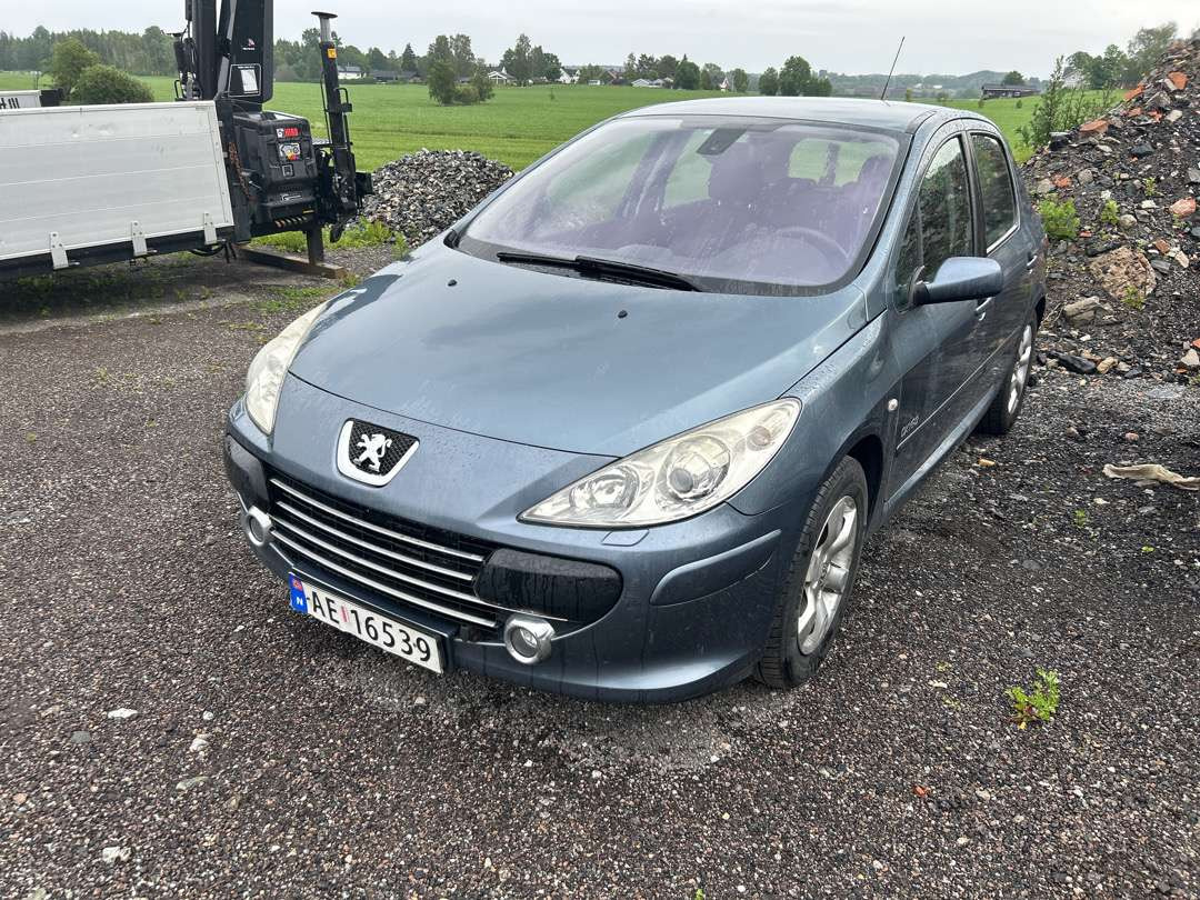 2007 Personbil PEUGEOT 307 EU-godkjent - Avtomobil: slika 1 2007 Personbil PEUGEOT 307 EU-godkjent - Avtomobil: slika 1