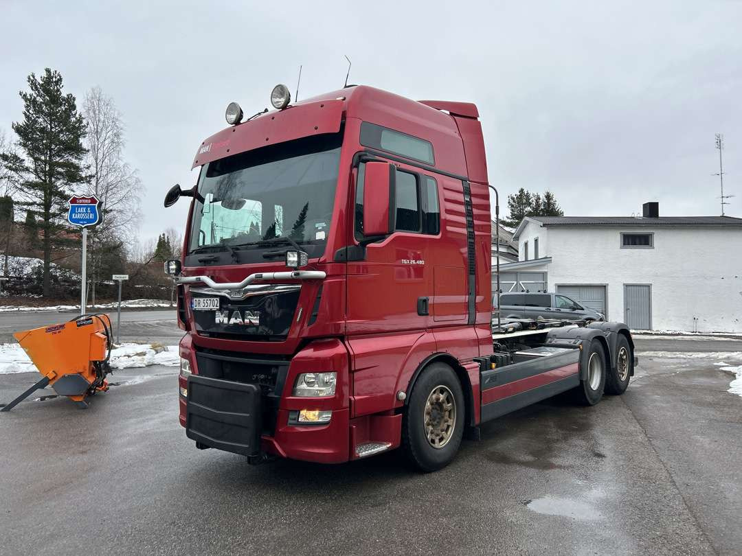 2014 MAN TGX 26.480 Krokbil EU-godkjent Euroklasse 6T - Kotalni prekucni tovornjak: slika 1 2014 MAN TGX 26.480 Krokbil EU-godkjent Euroklasse 6T - Kotalni prekucni tovornjak: slika 1