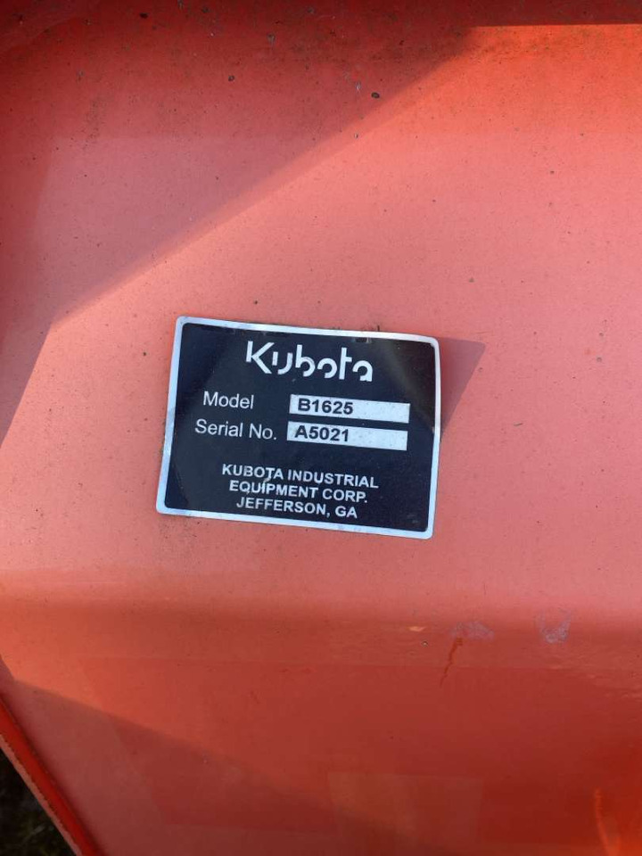 Kubota B1625 skuffe - Priključek: slika 5 Kubota B1625 skuffe - Priključek: slika 5