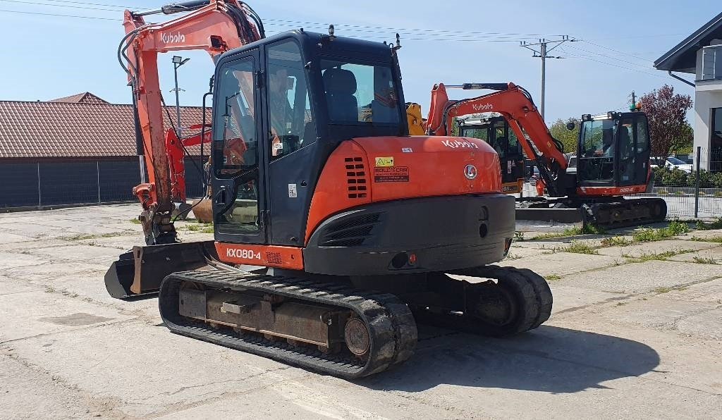 Kubota KX 080-4 - Mini bager: slika 2 Kubota KX 080-4 - Mini bager: slika 2