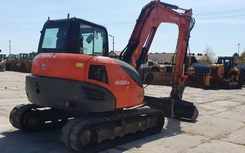 Kubota KX 080-4 - Mini bager: slika 4 Kubota KX 080-4 - Mini bager: slika 4