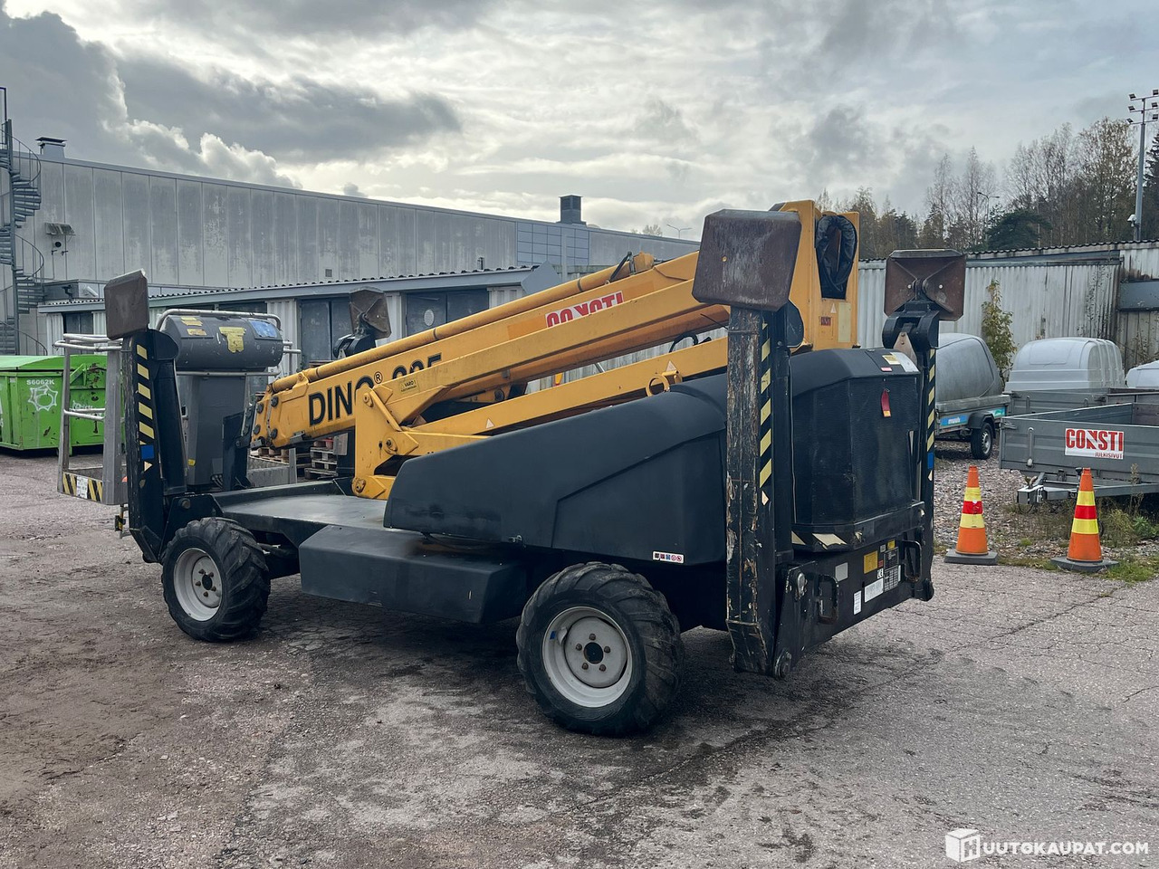 Dino 205RXT, Kuukulkija henkilönostin, Kymppi voimassa vuoteen 2029, Korjattavaksi, 2005, Vantaa - Dvižna košara na prikolici: slika 3 Dino 205RXT, Kuukulkija henkilönostin, Kymppi voimassa vuoteen 2029, Korjattavaksi, 2005, Vantaa - Dvižna košara na prikolici: slika 3