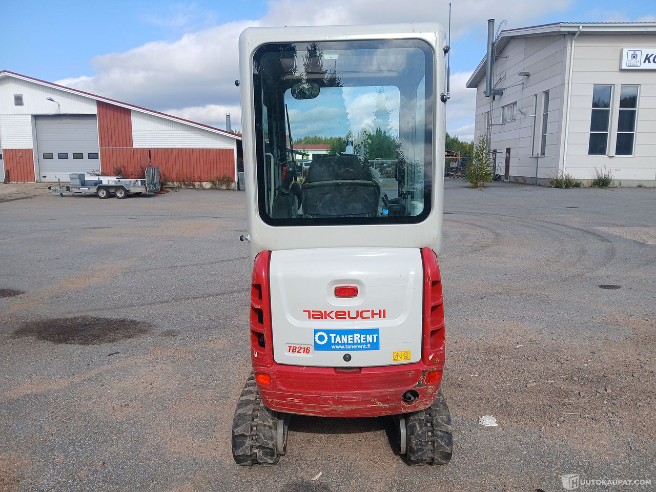 Takeuchi TB216, 2021, 615h, kallistuva liitin, 3kpl kauhoja, Honkajoki - Gradbeni stroj: slika 3 Takeuchi TB216, 2021, 615h, kallistuva liitin, 3kpl kauhoja, Honkajoki - Gradbeni stroj: slika 3
