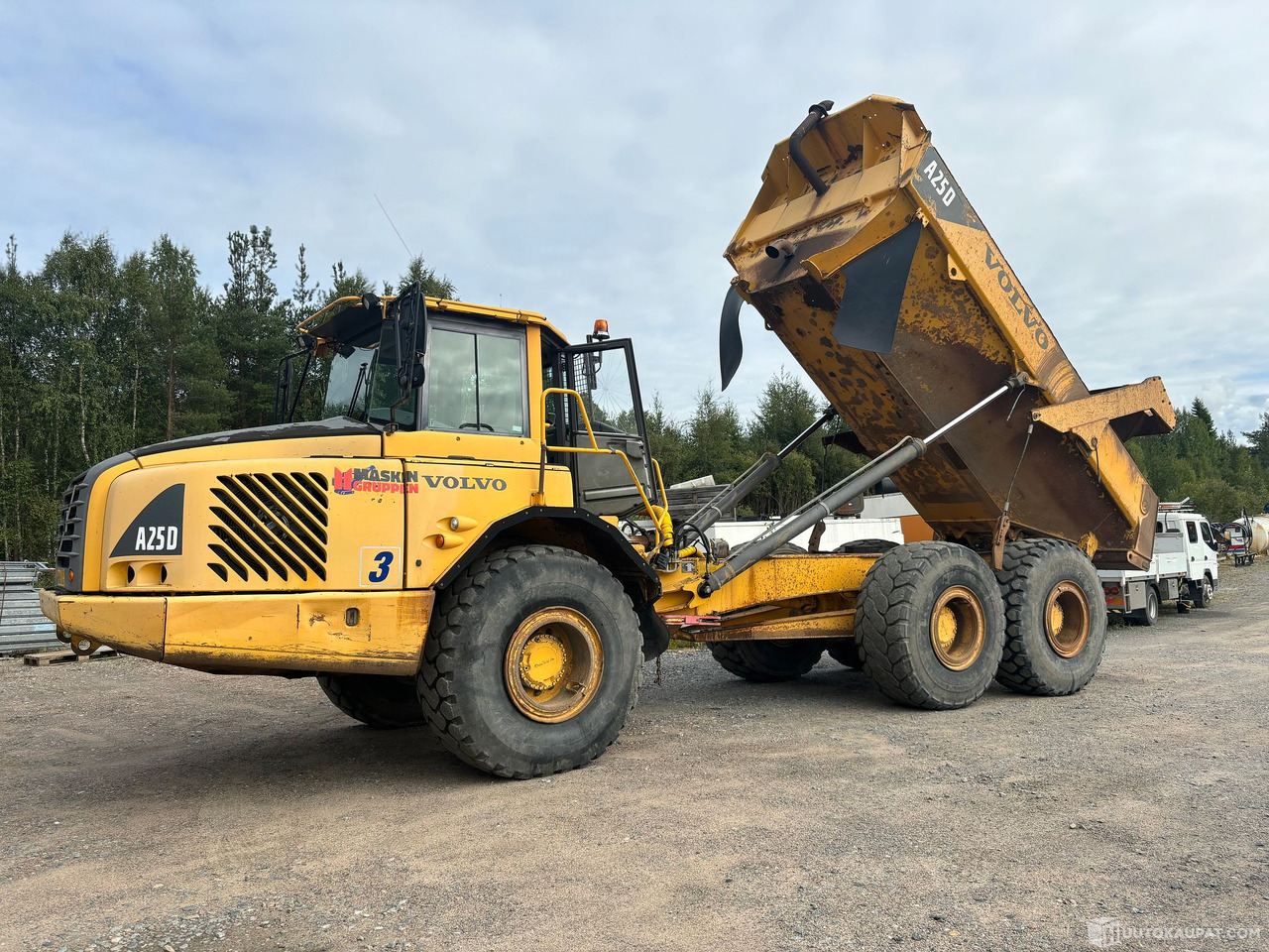 Volvo DUMPPERI A25D, 2003, Rovaniemi - Gradbeni stroj: slika 1 Volvo DUMPPERI A25D, 2003, Rovaniemi - Gradbeni stroj: slika 1