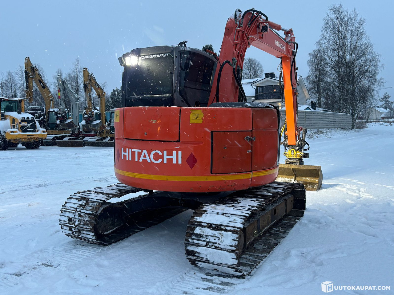 Hitachi Zaxis ZX85 with mono boom + Engcon. 2004. Tracked excavator, Tornio - Bager goseničar: slika 3 Hitachi Zaxis ZX85 with mono boom + Engcon. 2004. Tracked excavator, Tornio - Bager goseničar: slika 3