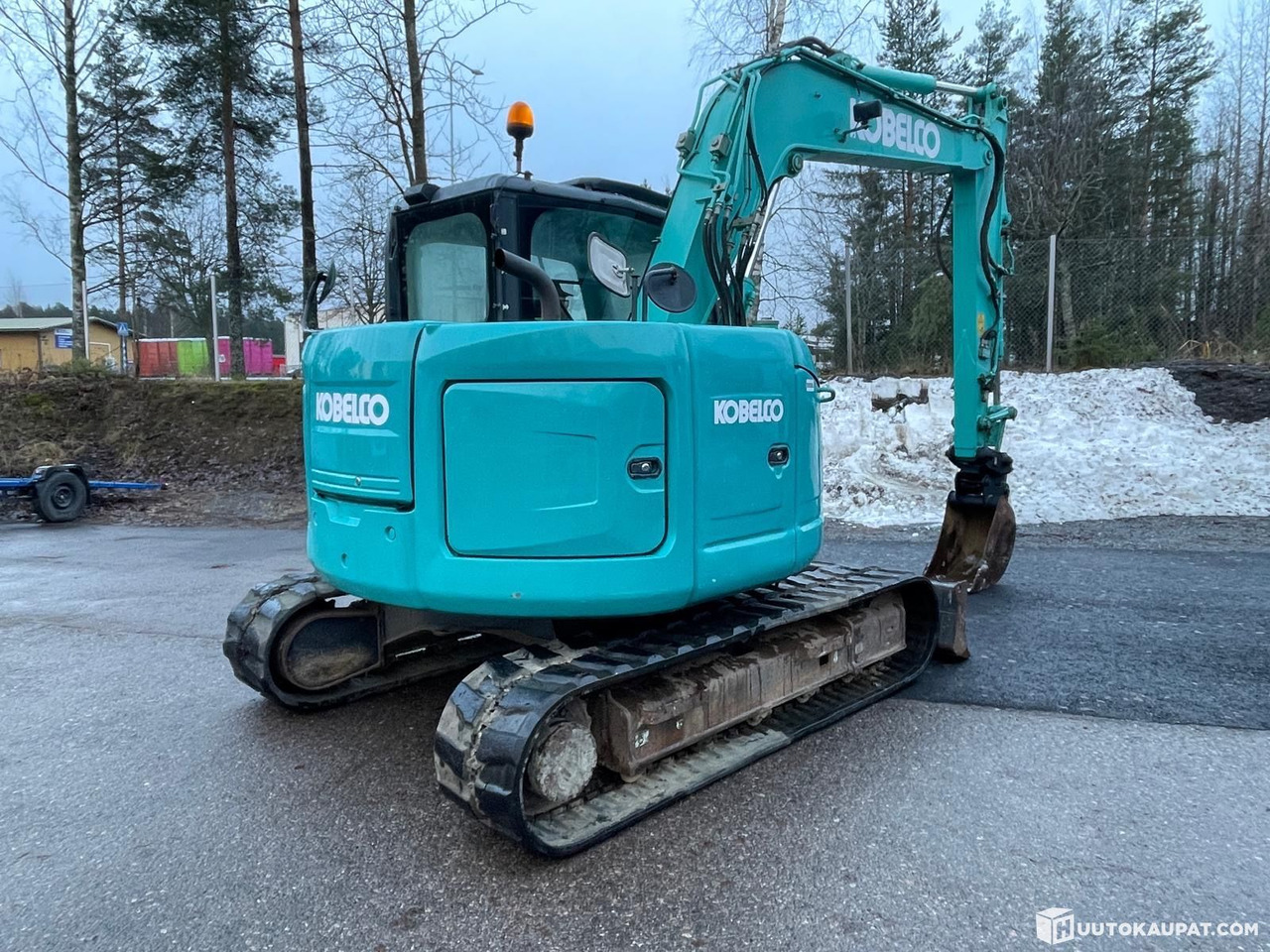 Kobelco SK75SR-3E, 8-tonne excavator with mono boom, 2014, Ylöjärvi - Mini bager: slika 5 Kobelco SK75SR-3E, 8-tonne excavator with mono boom, 2014, Ylöjärvi - Mini bager: slika 5