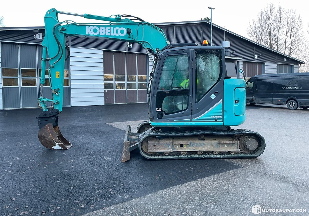 Kobelco SK75SR-3E, 8-tonne excavator with mono boom, 2014, Ylöjärvi - Mini bager: slika 1 Kobelco SK75SR-3E, 8-tonne excavator with mono boom, 2014, Ylöjärvi - Mini bager: slika 1