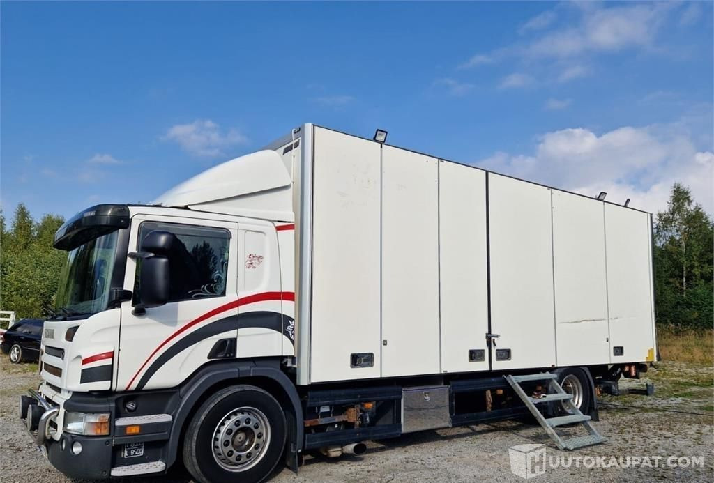 Scania P 230 Huoltokuorma-auto ruokailutilalla, 2008, Siilinjärvi - Tovornjak zabojnik: slika 3 Scania P 230 Huoltokuorma-auto ruokailutilalla, 2008, Siilinjärvi - Tovornjak zabojnik: slika 3
