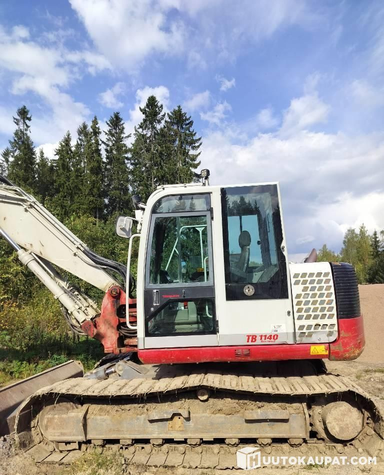 Takeuchi TB 1140, 2015, 7,800 h Tracked excavator, Ylöjärvi - Bager goseničar: slika 3 Takeuchi TB 1140, 2015, 7,800 h Tracked excavator, Ylöjärvi - Bager goseničar: slika 3