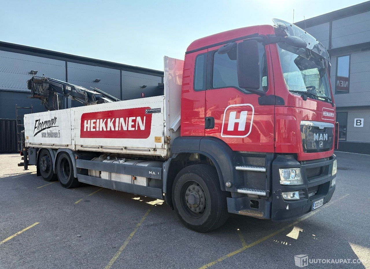 MAN TGS 26.440, 6x2, avolavakuorma-auto 6500mm HIAB 166 Pro nosturilla, 2012, Vantaa - Tovornjak: slika 3 MAN TGS 26.440, 6x2, avolavakuorma-auto 6500mm HIAB 166 Pro nosturilla, 2012, Vantaa - Tovornjak: slika 3