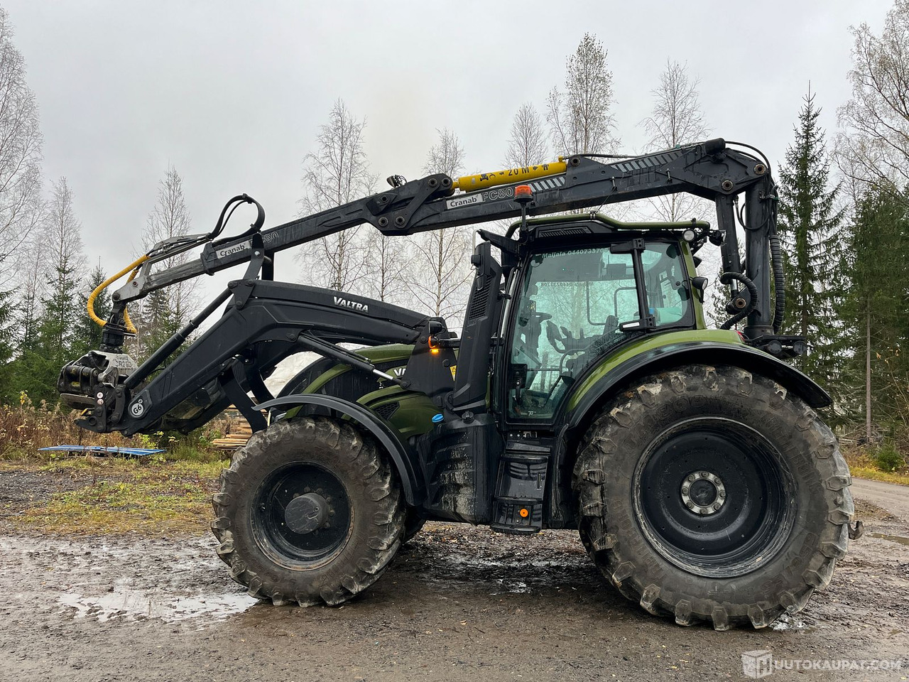 Valtra T 195 Versu ja Cranab vm.2021, Virrat - Traktor: slika 3 Valtra T 195 Versu ja Cranab vm.2021, Virrat - Traktor: slika 3