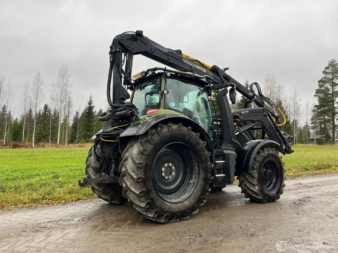 Valtra T 195 Versu ja Cranab vm.2021, Virrat - Traktor: slika 5 Valtra T 195 Versu ja Cranab vm.2021, Virrat - Traktor: slika 5