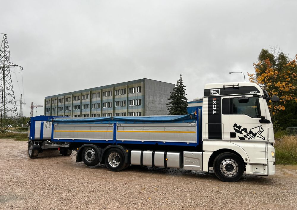 MAN TGX Tandem 1m burty TOP KOMPLET / ALUFELGI / zarejestrowany gotowy do pracy / przyczepa 18t / FULL OPCJA / 26.420 26.460 26.500 26.400 26.440 26.480 26.510 460 500 - Tovornjak s kesonom: slika 2 MAN TGX Tandem 1m burty TOP KOMPLET / ALUFELGI / zarejestrowany gotowy do pracy / przyczepa 18t / FULL OPCJA / 26.420 26.460 26.500 26.400 26.440 26.480 26.510 460 500 - Tovornjak s kesonom: slika 2