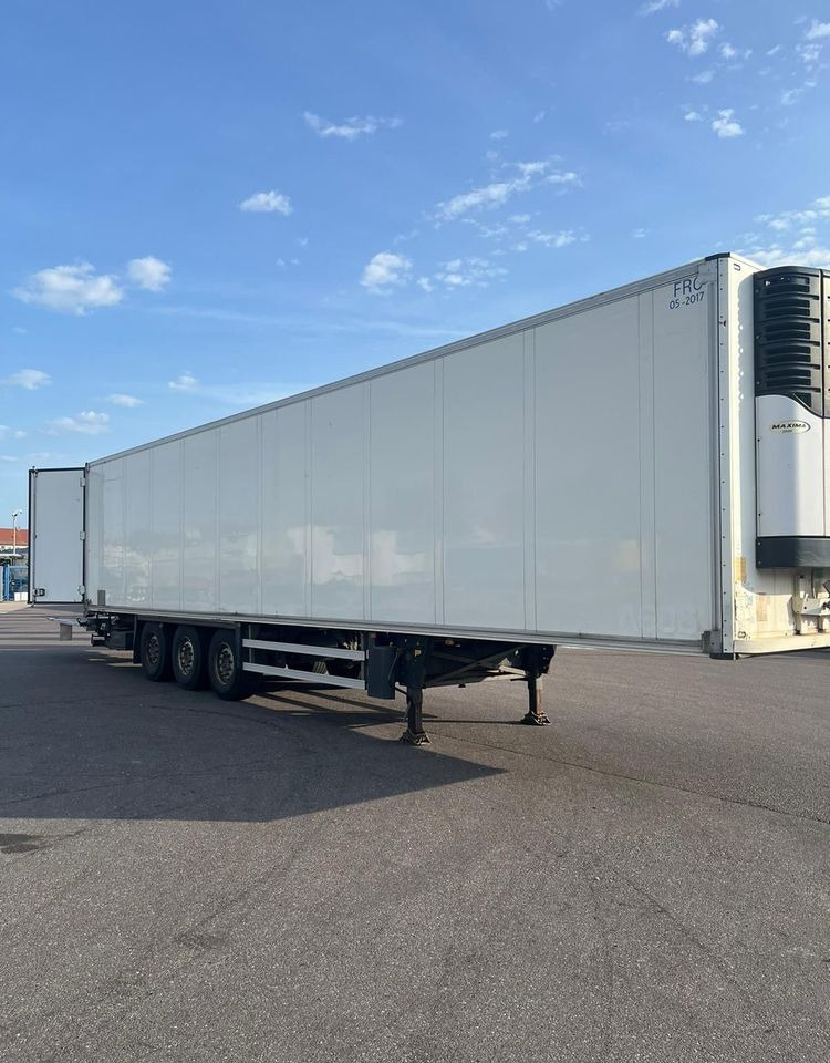 Schmitz Cargobull CARRIER MAXIMA 1300 / WINDA / DOPPEL STOCK / ŚCIANA GRODZIOWA / BELKI / PODNOSZONA OŚ / z Niemiec / TOP STAN 2011/ CARRIER CHŁODNIA CHLODNIA LODÓWKA PODWÓJNY ZAŁADUNEK PIĘTROWA - Polprikolica hladilnik: slika 1 Schmitz Cargobull CARRIER MAXIMA 1300 / WINDA / DOPPEL STOCK / ŚCIANA GRODZIOWA / BELKI / PODNOSZONA OŚ / z Niemiec / TOP STAN 2011/ CARRIER CHŁODNIA CHLODNIA LODÓWKA PODWÓJNY ZAŁADUNEK PIĘTROWA - Polprikolica hladilnik: slika 1