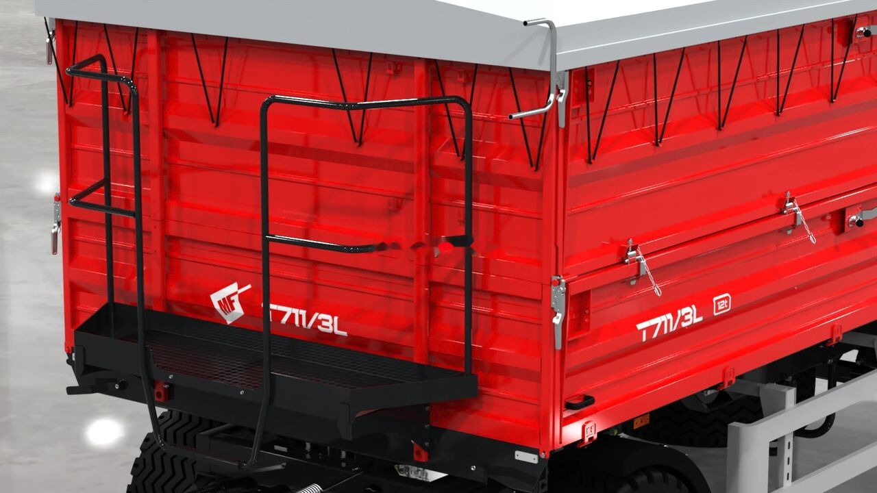 Metal-Fach T711/1L – 8t Long dwuosiowa - Kmetijska prikolica: slika 2 Metal-Fach T711/1L – 8t Long dwuosiowa - Kmetijska prikolica: slika 2