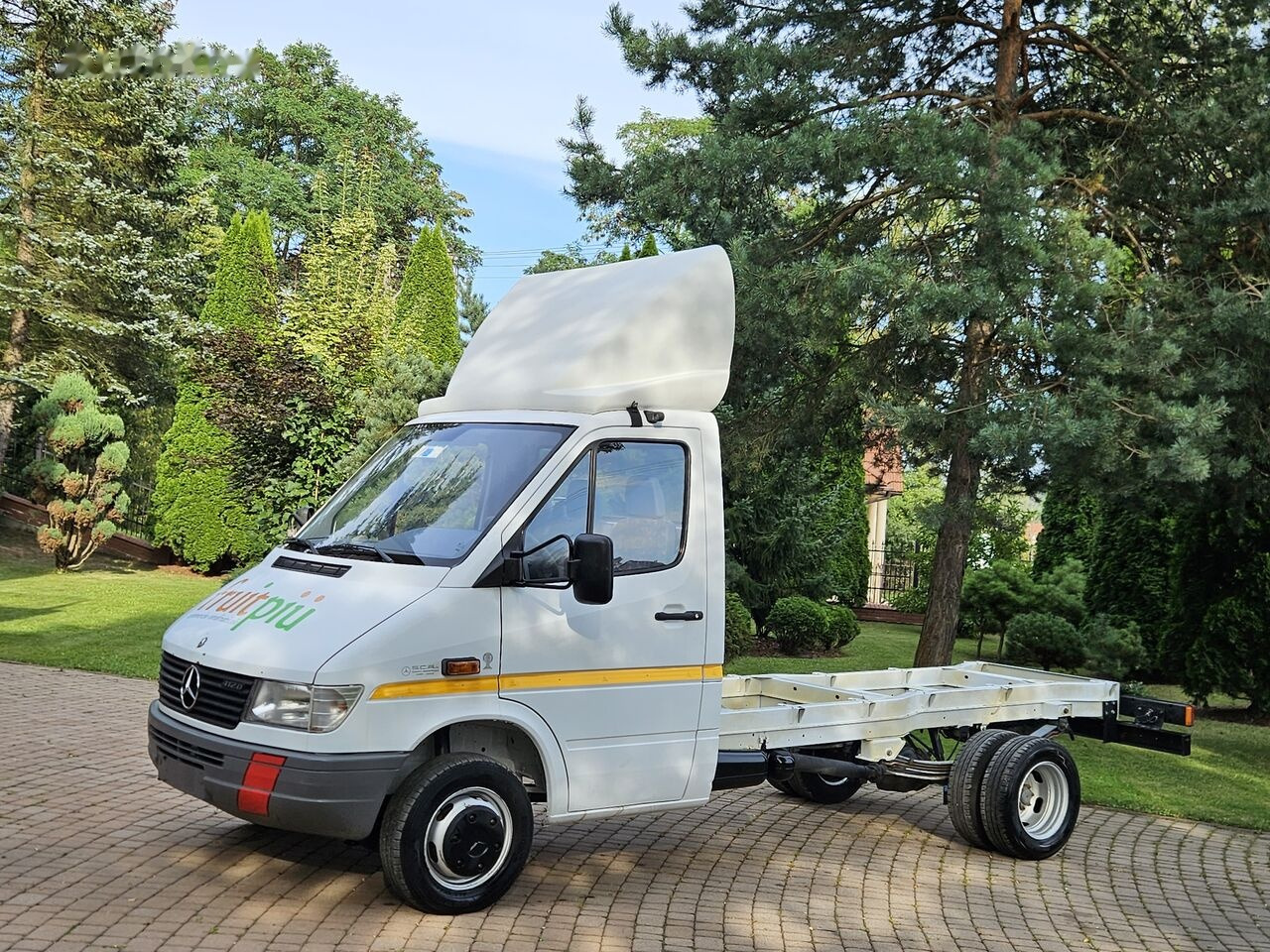 Tovornjak-šasija, Dostavno vozilo Mercedes-Benz Sprinter 412 D Rama /Kiper/Kontener/2.9 D: slika 1