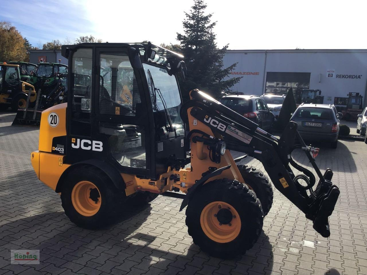 JCB 403 PLUS - Zgibni nakladalnik: slika 3 JCB 403 PLUS - Zgibni nakladalnik: slika 3