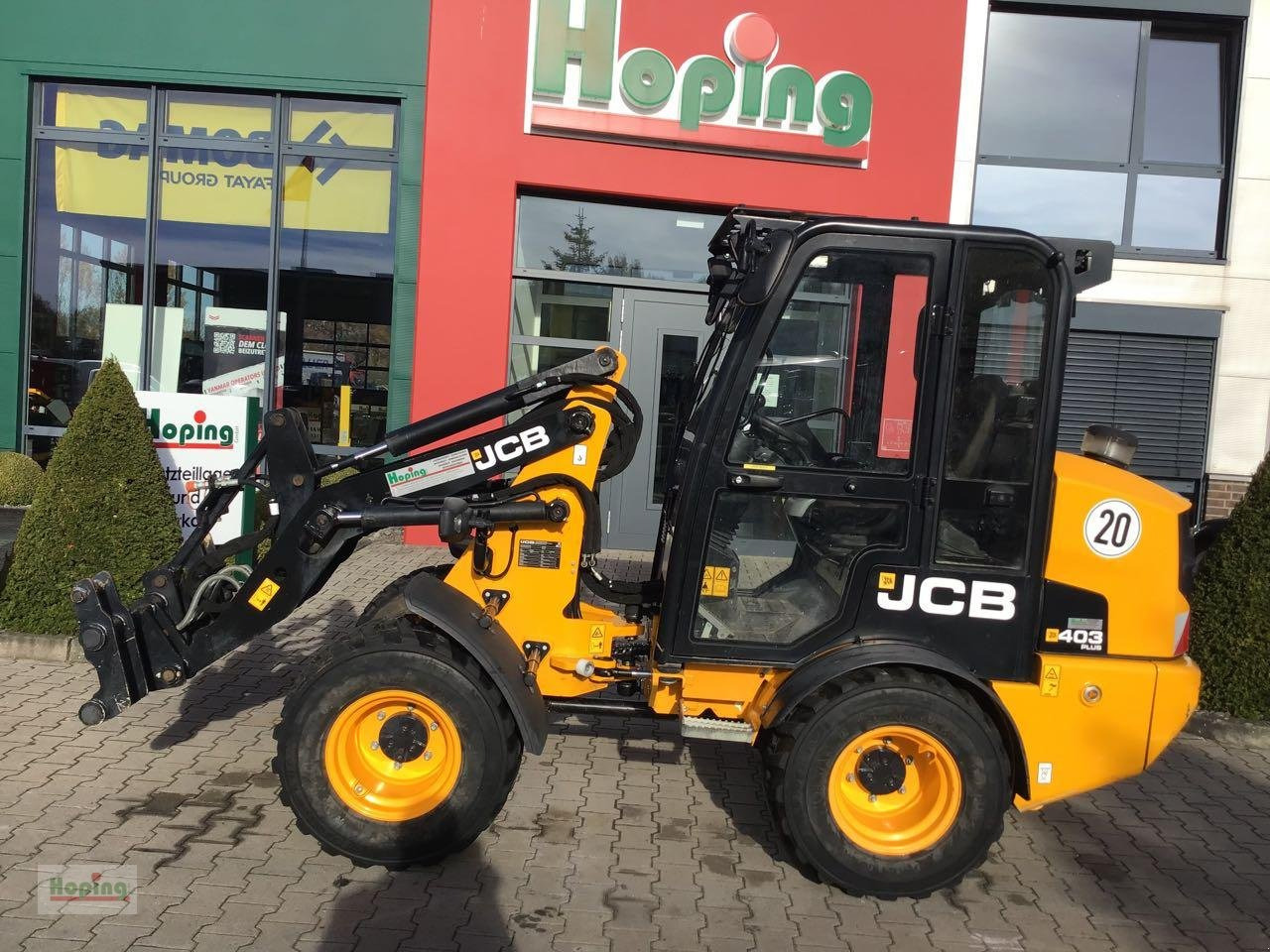 JCB 403 PLUS - Zgibni nakladalnik: slika 1 JCB 403 PLUS - Zgibni nakladalnik: slika 1
