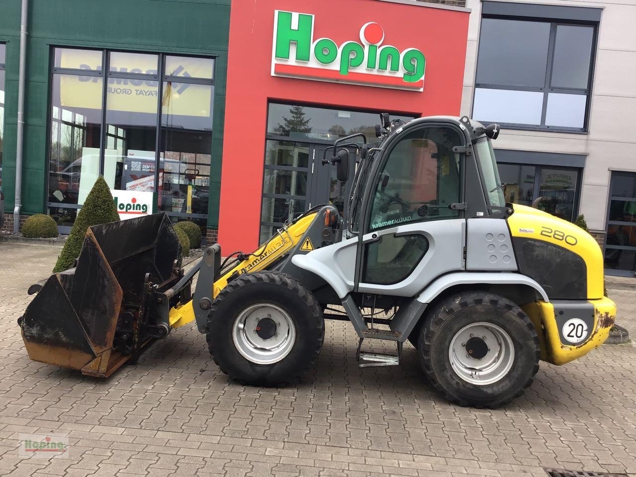 Kramer Allrad 280 - Kolesni nakladalec: slika 1 Kramer Allrad 280 - Kolesni nakladalec: slika 1