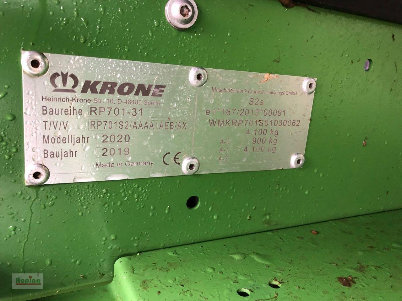 Krone Comprima V 150 XC - Balirka za okrogle bale: slika 3 Krone Comprima V 150 XC - Balirka za okrogle bale: slika 3