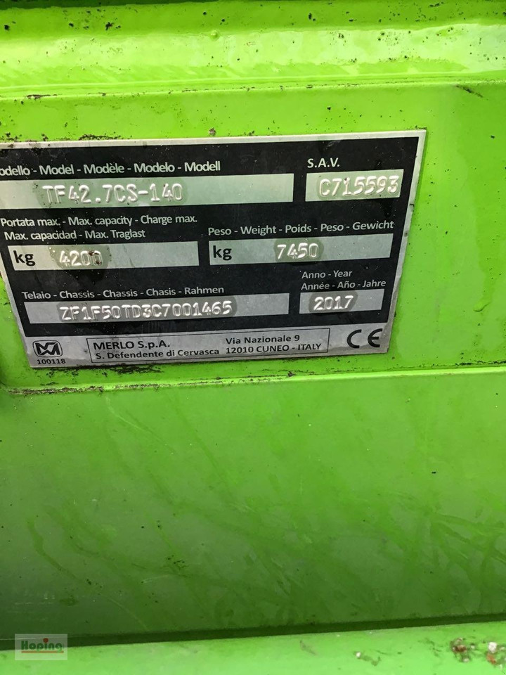 Teleskopski viličar Merlo TF42.7 CS-140: slika 15