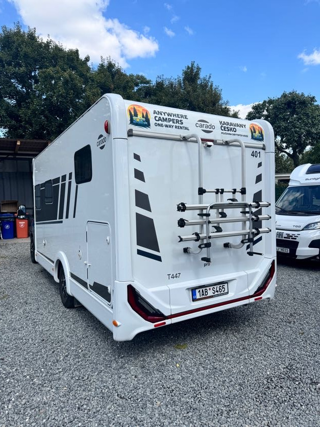 CARADO T447 PRO+ , camera, radio, awning, bike holder, LPG, ALU - Polintegriran avtodom: slika 3 CARADO T447 PRO+ , camera, radio, awning, bike holder, LPG, ALU - Polintegriran avtodom: slika 3