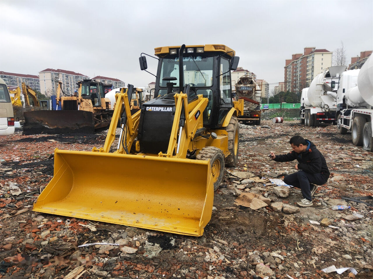 Caterpillar 416E - Bager nakladalec: slika 4 Caterpillar 416E - Bager nakladalec: slika 4