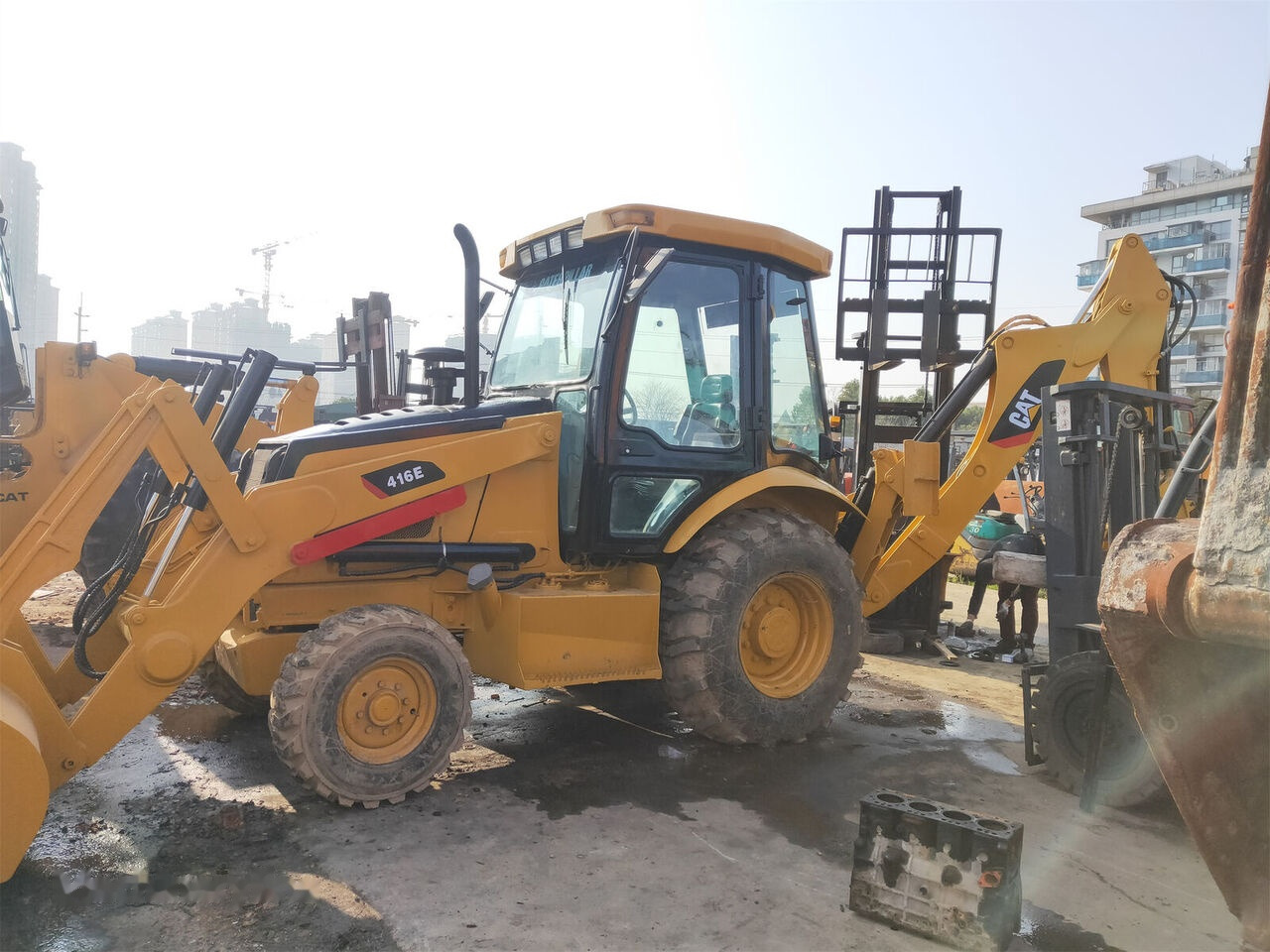 Caterpillar 416E - Bager nakladalec: slika 3 Caterpillar 416E - Bager nakladalec: slika 3