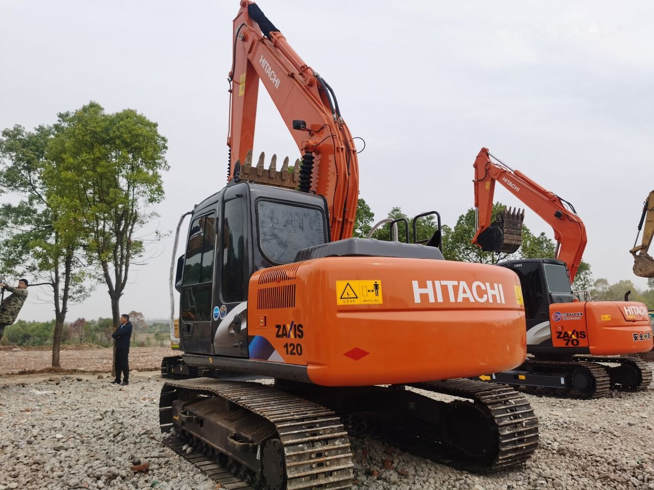 Hitachi ZX120 - Bager goseničar: slika 1 Hitachi ZX120 - Bager goseničar: slika 1