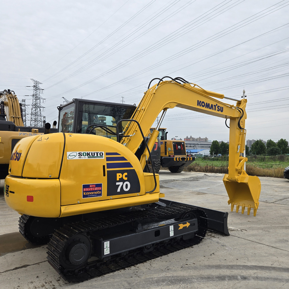 KOMATSU PC70-8 - Mini bager: slika 1 KOMATSU PC70-8 - Mini bager: slika 1